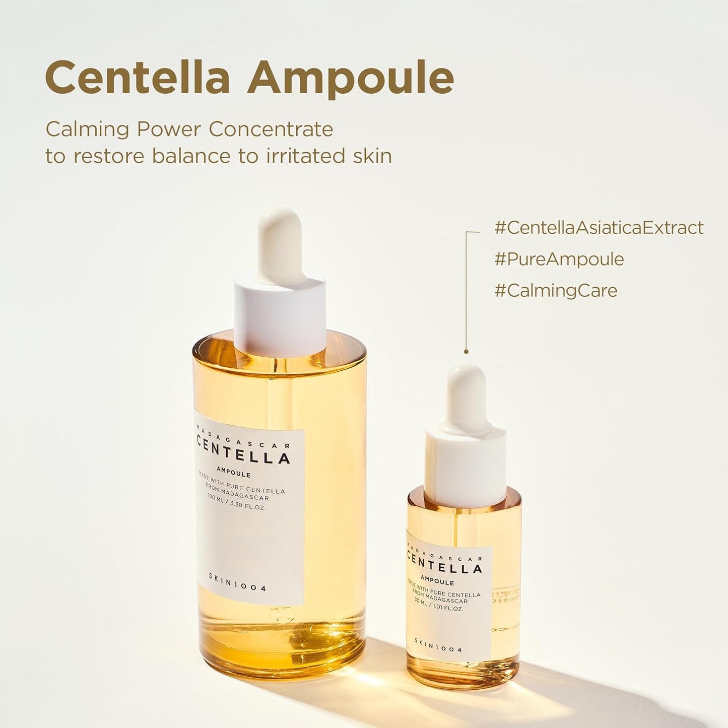 SKIN1004 Madagascar Centella Ampoule Kit, 4ea x 1.10 fl.oz