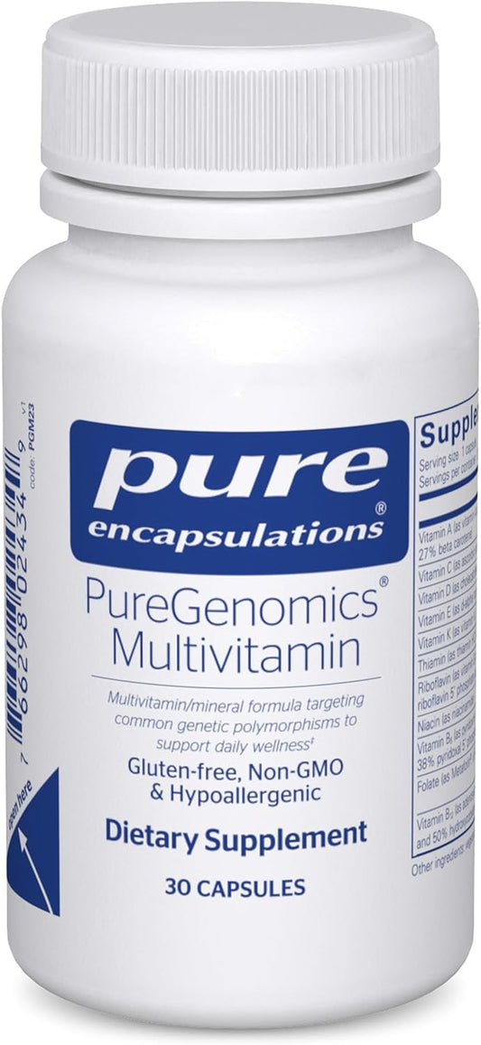Pure Encapsulations PureGenomics Multivitamin  - 30 Capsules