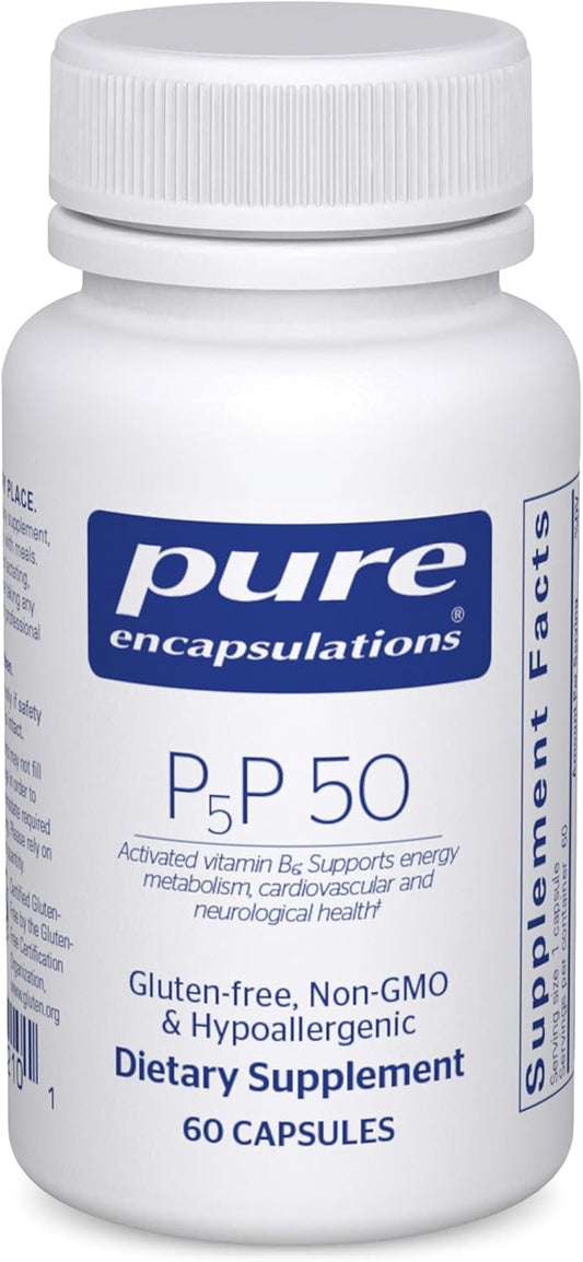 Pure Encapsulations P5P 50 - 60 Capsules