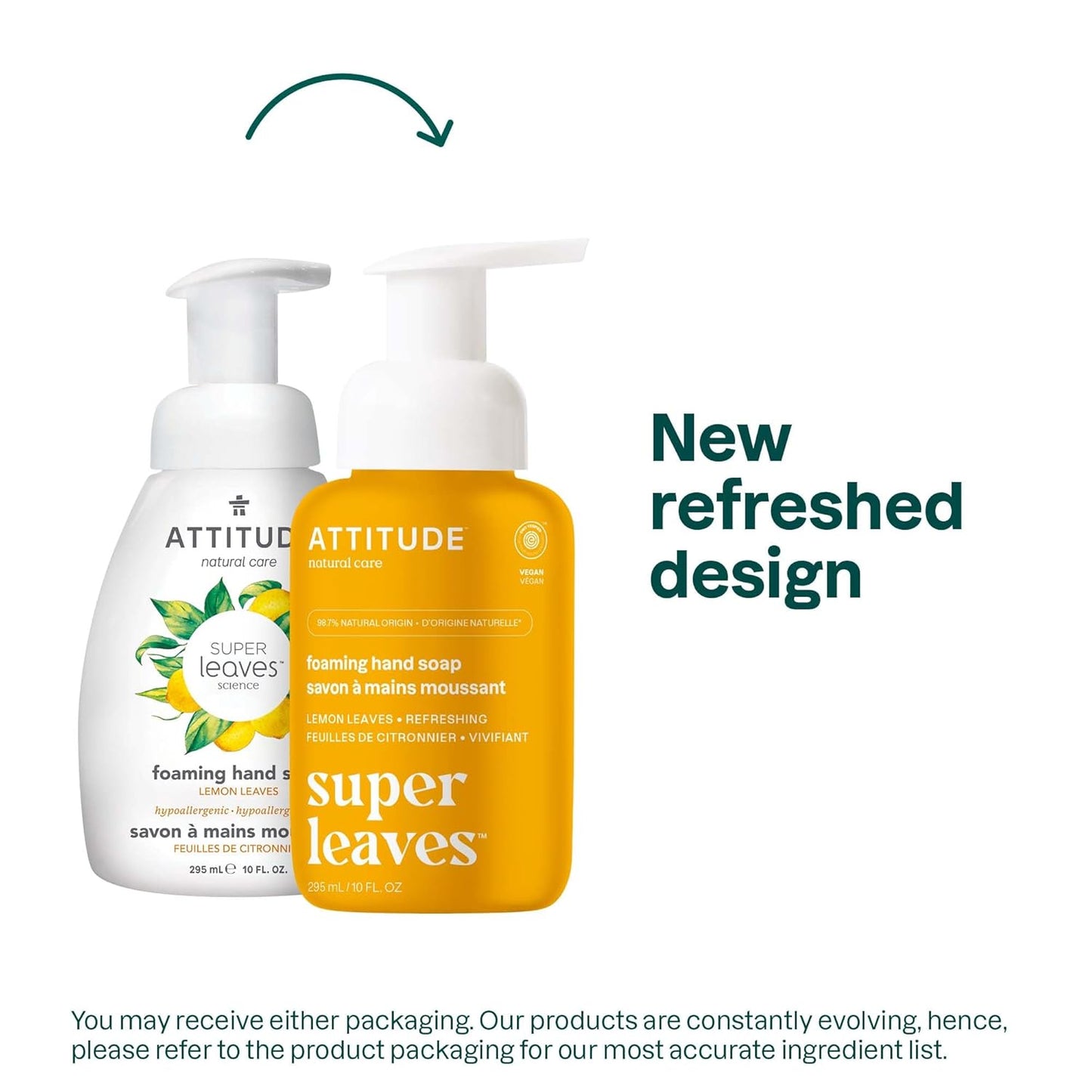 ATTITUDE Foaming Hand Soap-10 Fl Oz