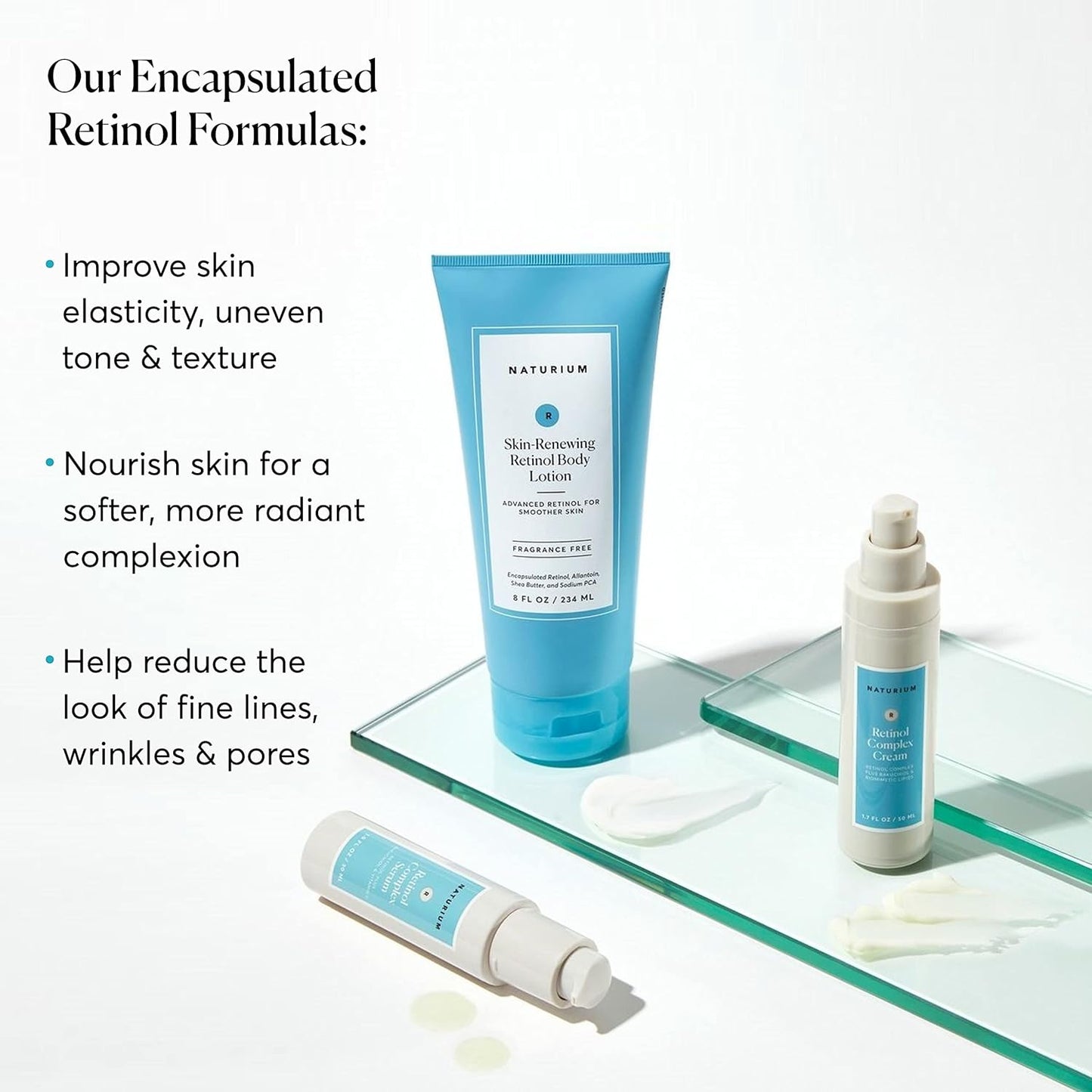 Naturium Skin-Renewing Retinol Body Lotion- 8 oz