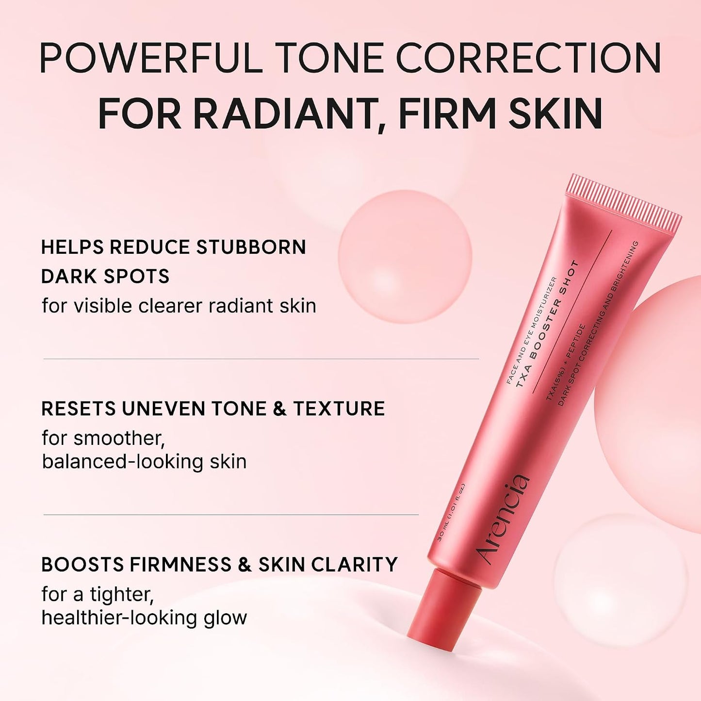 Arencia TXA Booster Shot Serum with 5% Tranexamic Acid & Peptides - 1.01 fl. oz.
