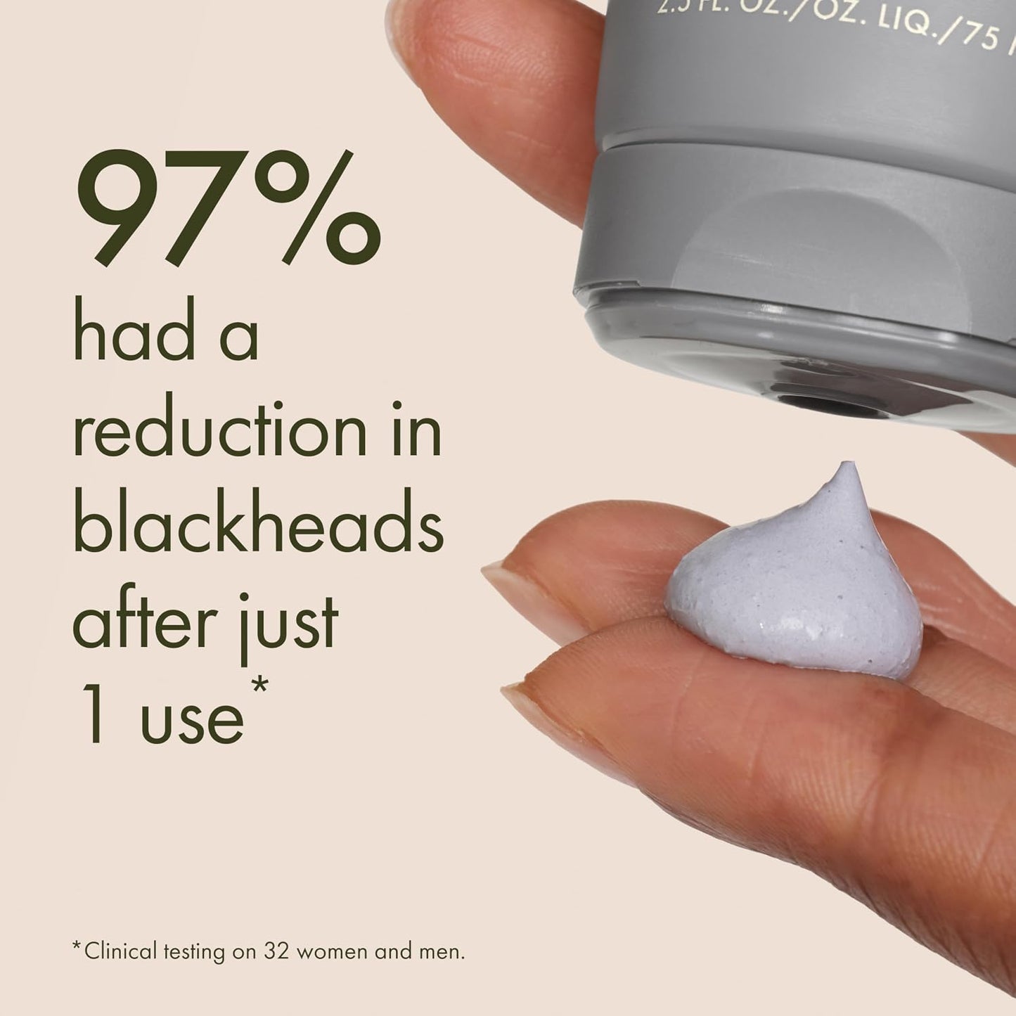 Origins Clear Improvement Blackhead Clearing Face Mask & Scrub - 2.5 Fl Oz