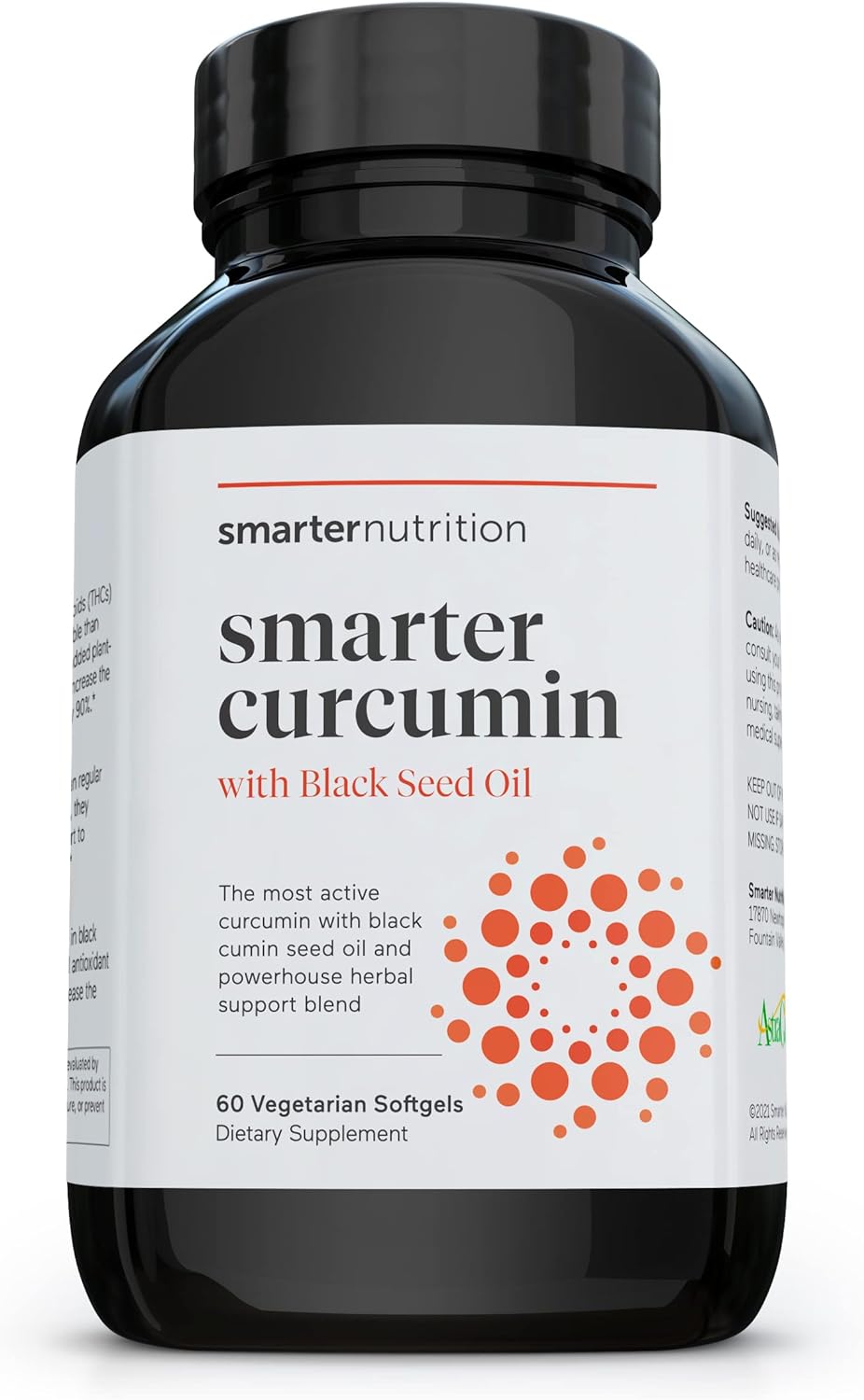 Smarter Nutrition Curcumin Softgels- 60 count