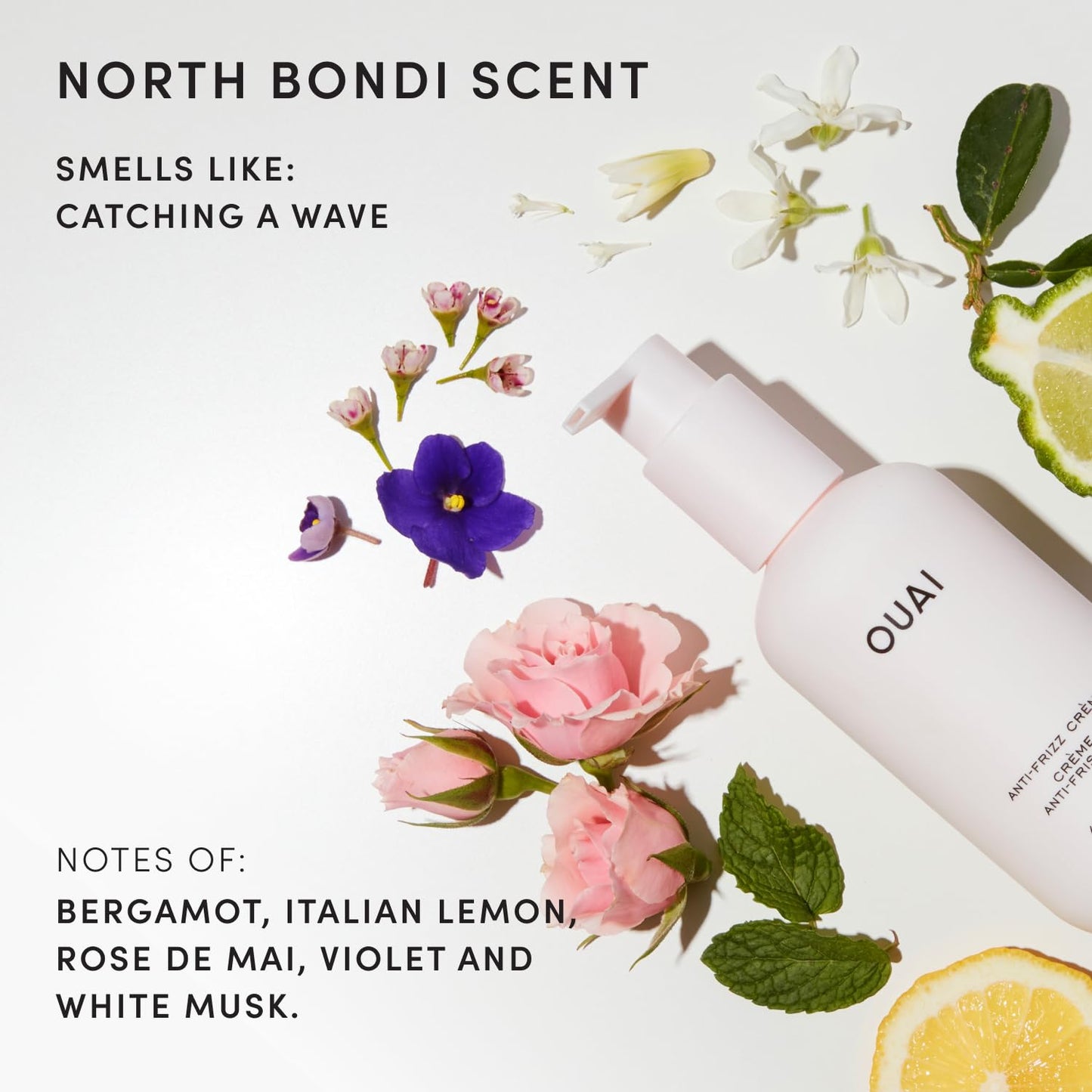 OUAI Anti Frizz Cream Travel Size - 3 oz