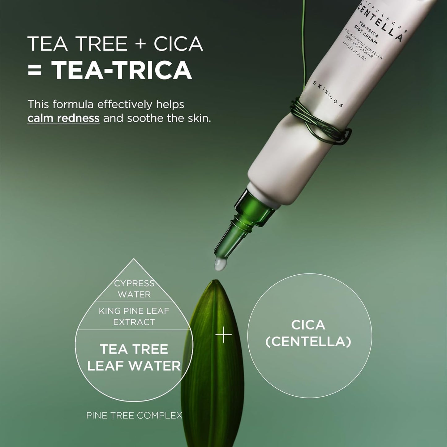 SKIN1004 Tea-Trica Spot Cream - 0.67 fl.oz
