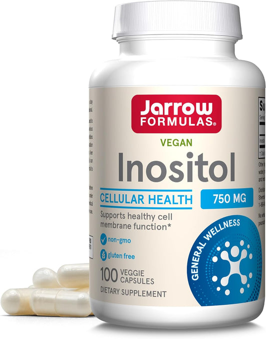 Jarrow Formulas Inositol 100 Veggie Capsules