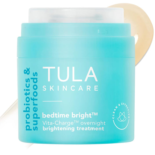 TULA Skin Care Bedtime - Bright Vita-Charge Overnight Brightening Treatment - 1.7fl oz