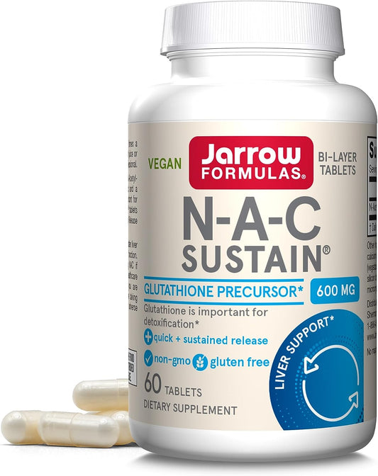 Jarrow Formulas N-A-C Sustain 60 tablets