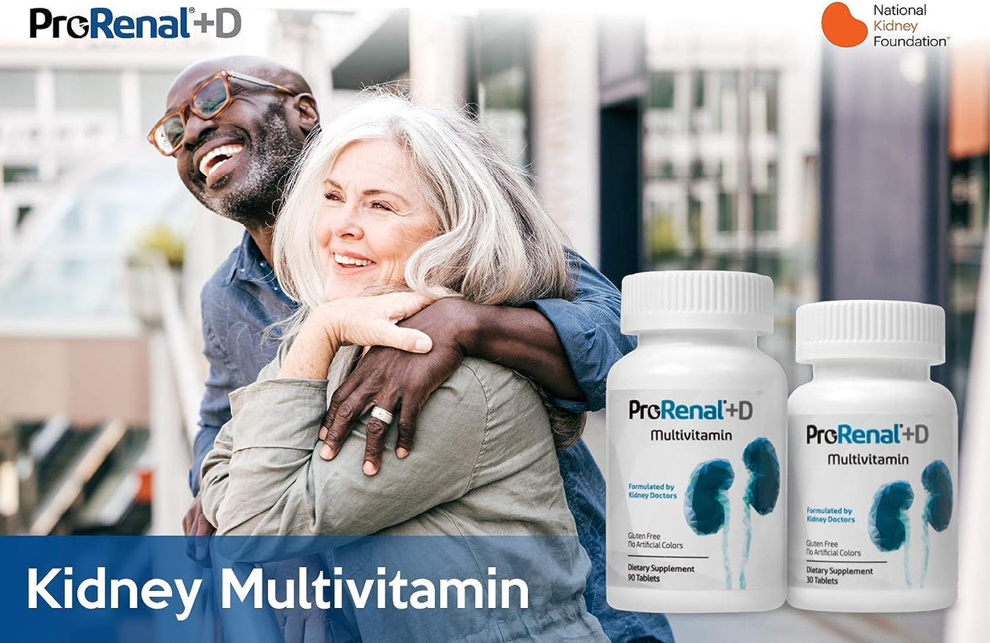 Nephroceuticals ProRenal+D Kidney Multivitamins 90-Day Supply