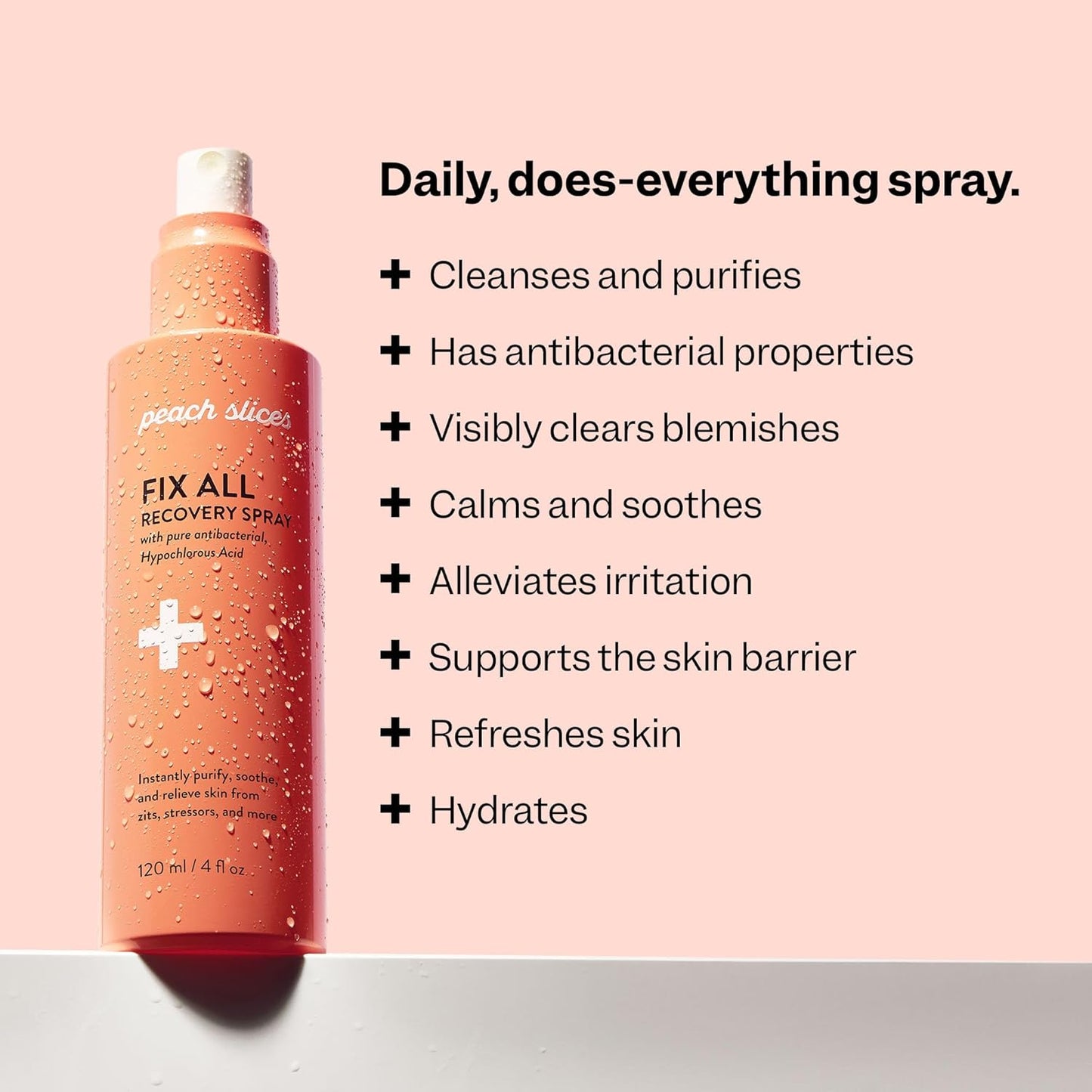 Peach Slices - Fix All Recovery Spray (4 oz)