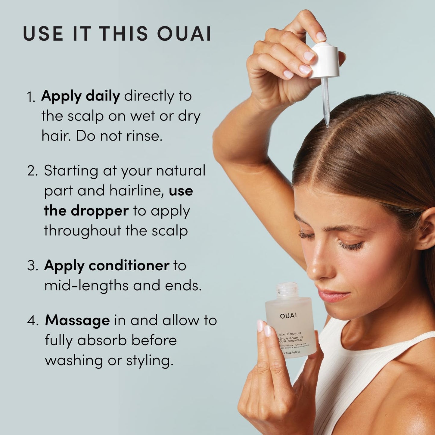 OUAI Scalp Serum - 2 Fl Oz