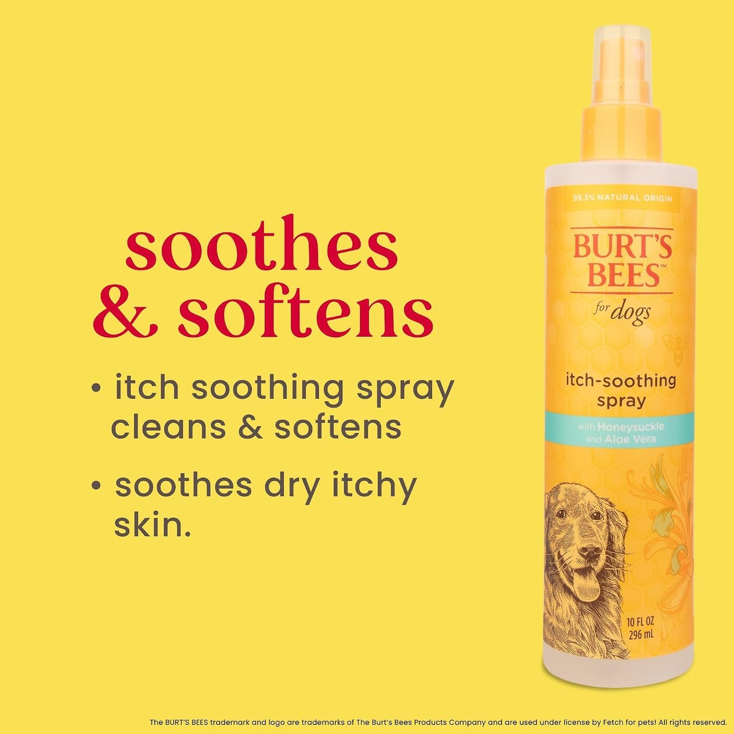 Burt's Bees for Pets Anti Itch Dog Spray - 10 Fl Oz