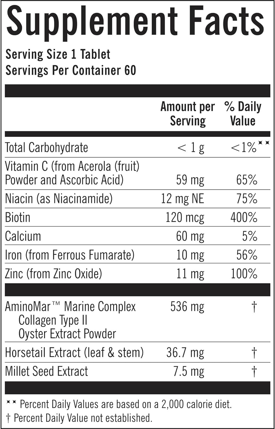 Viviscal Hair Growth Supplements for Women to Grow Thicker  60 Count