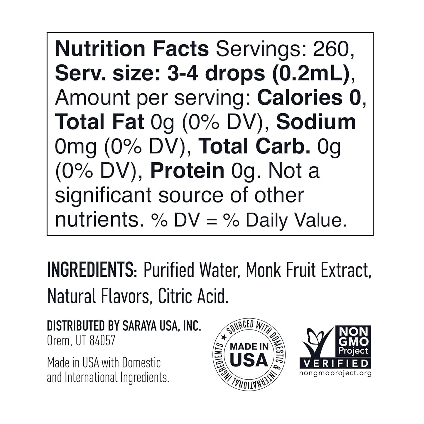 Lakanto Liquid Monk Fruit Extract Drops, Caramel - 1.76 Fl Oz
