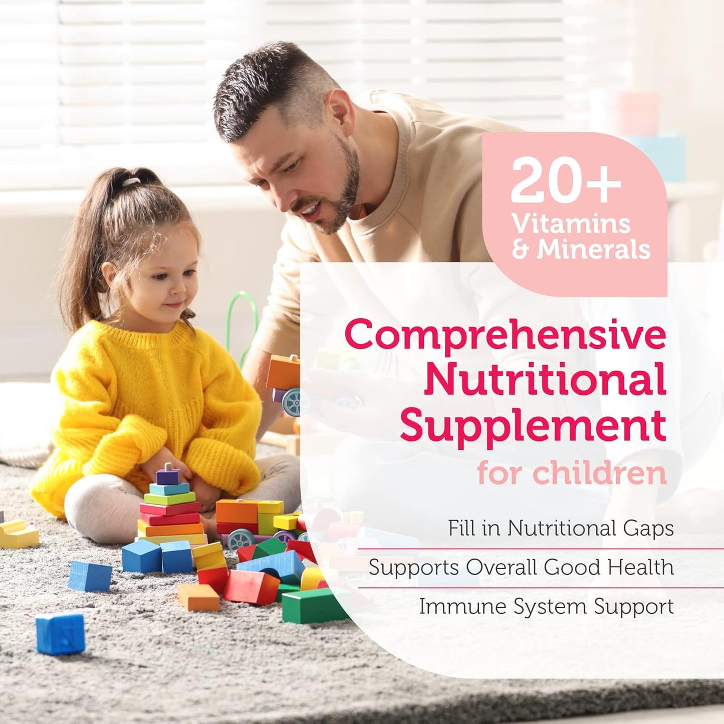 Zahler Kids Multivitamin Chewable Vitamin Tablet - 90 chewable tablets