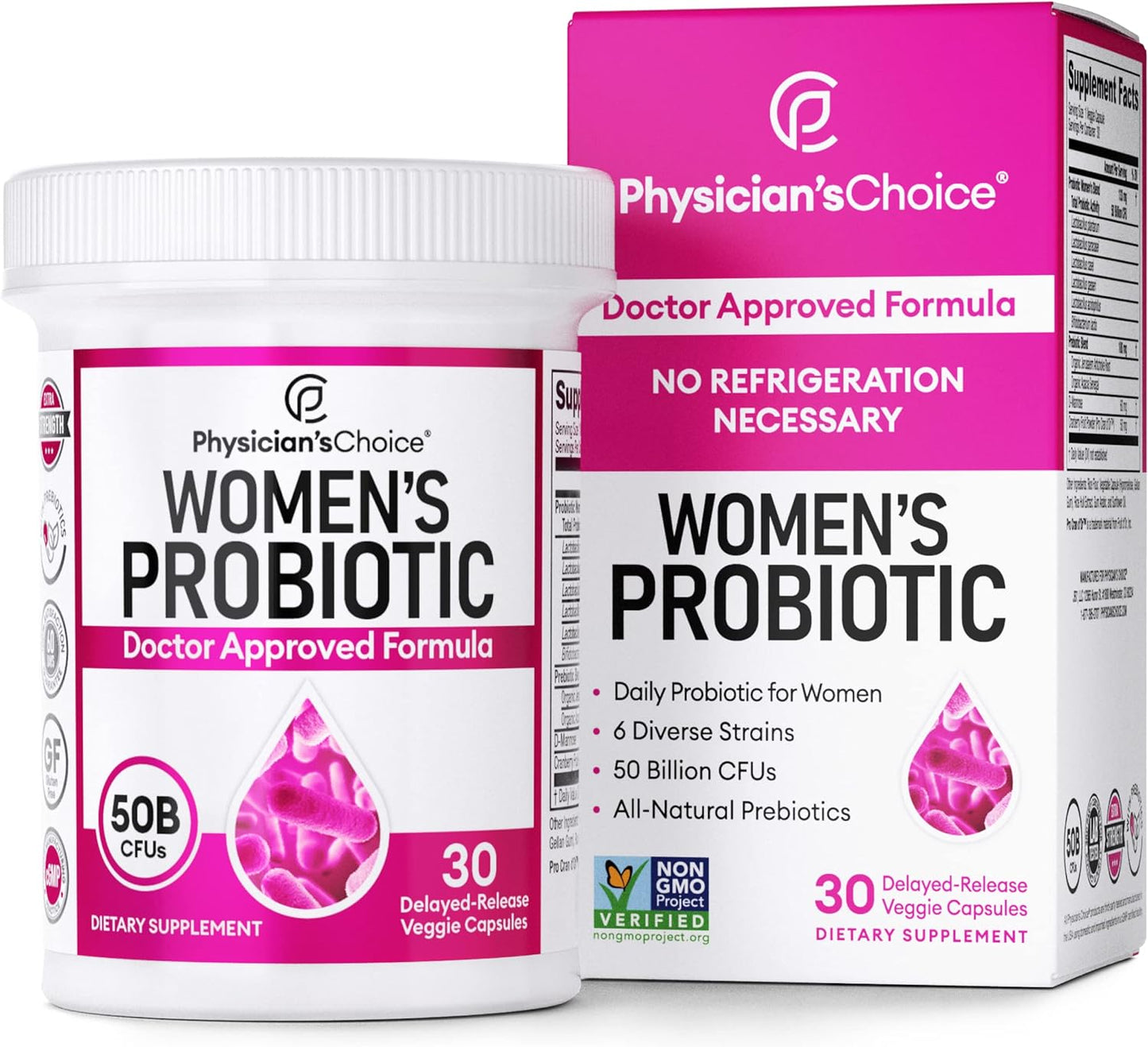 Physician's Choice Probiotics for Women - PH Balance, 30 count