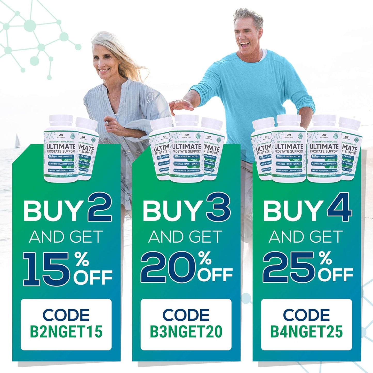 Best Over-the-Counter Prostate Support Health Supplement 60 Capsules