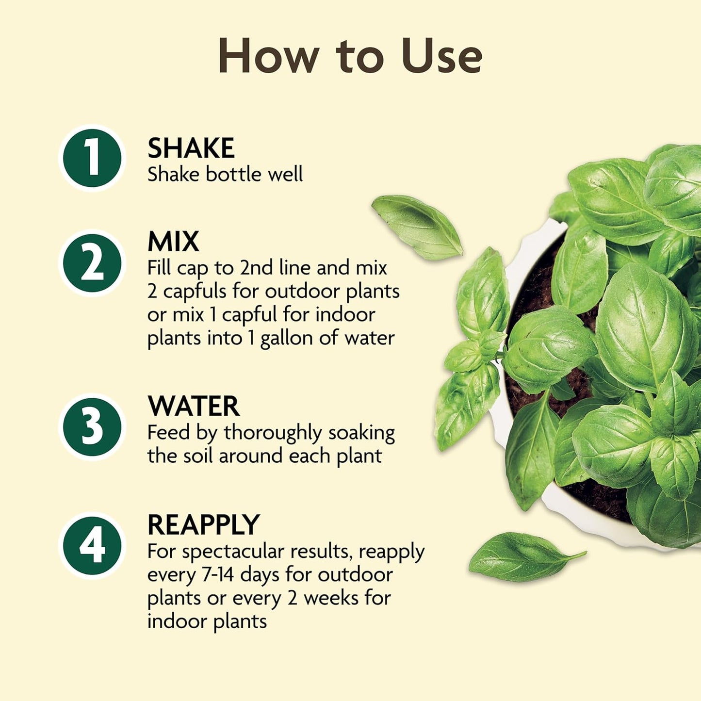 Miracle-Gro Organic Plant Food, Made from Plants for All Plants -32 oz.