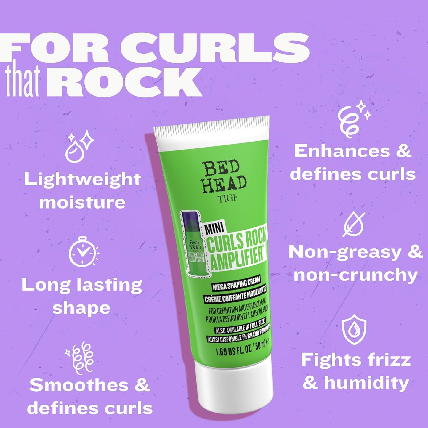 TIGI Bed Head Curls Rock Amplifier Travel Mini –   1.69 fl oz
