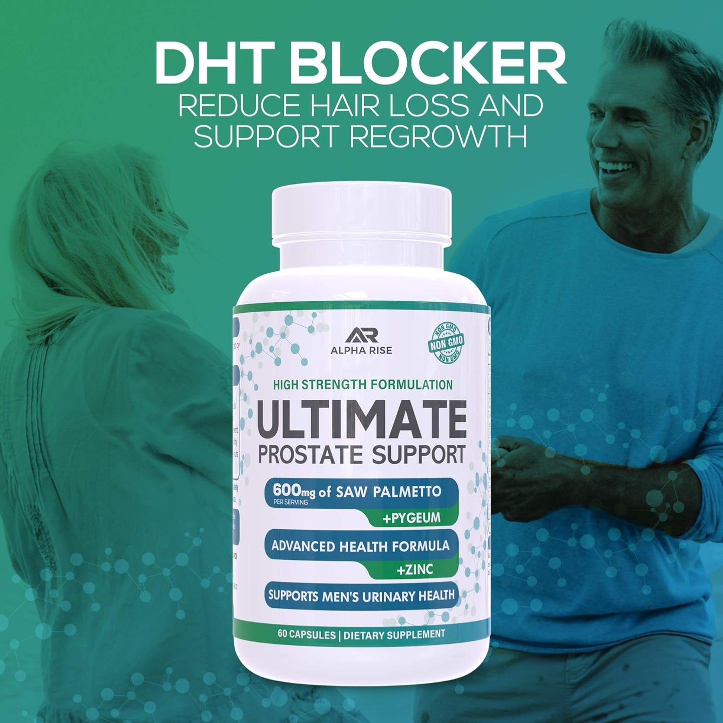 Best Over-the-Counter Prostate Support Health Supplement 60 Capsules