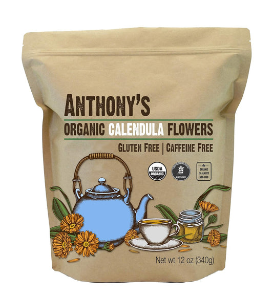 Anthony's Organic Calendula Flowers, 12 oz