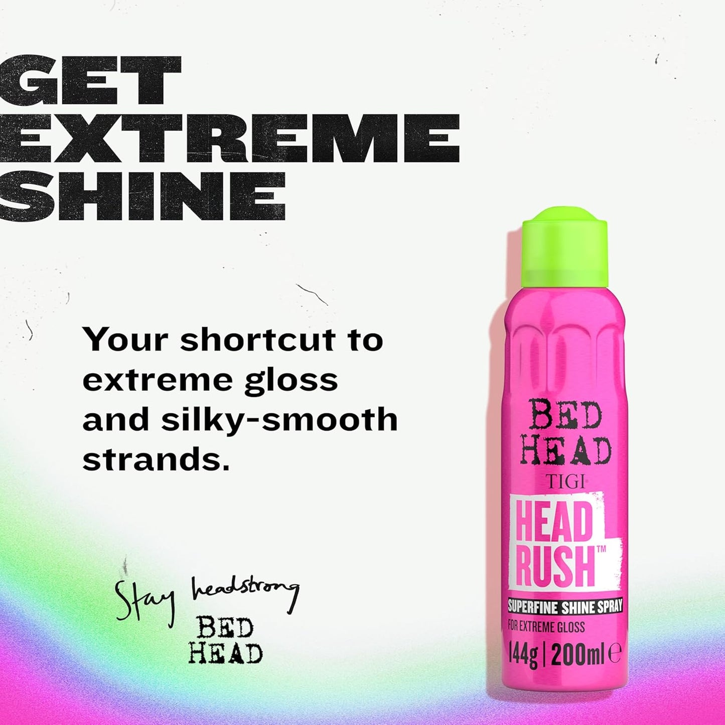 Bed Head by TIGI Headrush Fragrance & Shine Finishing Spray - 5.3 oz