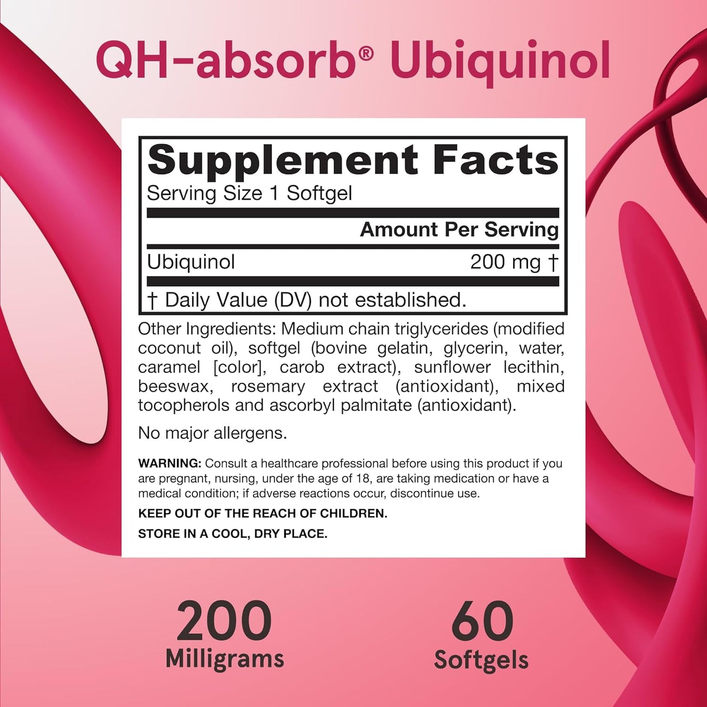 Jarrow Formulas QH-Absorb 60 Softgels