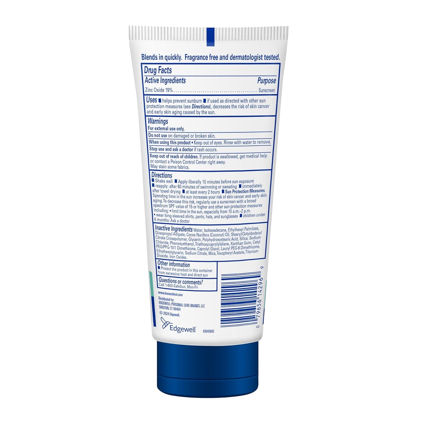 Roll over image to zoom in Banana Boat Mineral Sunscreen SPF 50, 5oz