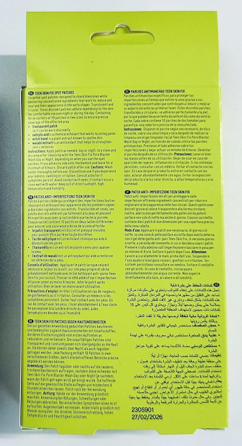 Nip+Fab Teen Skin Spot Patches -  30 Patches