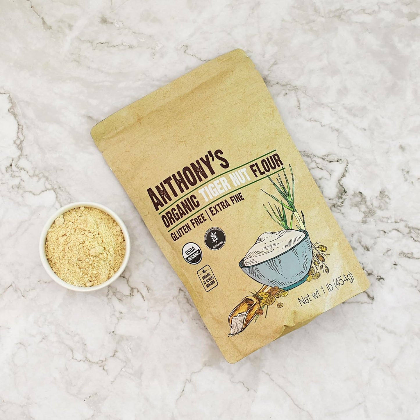 Anthony's Organic Tiger Nut Flour, 1 lb