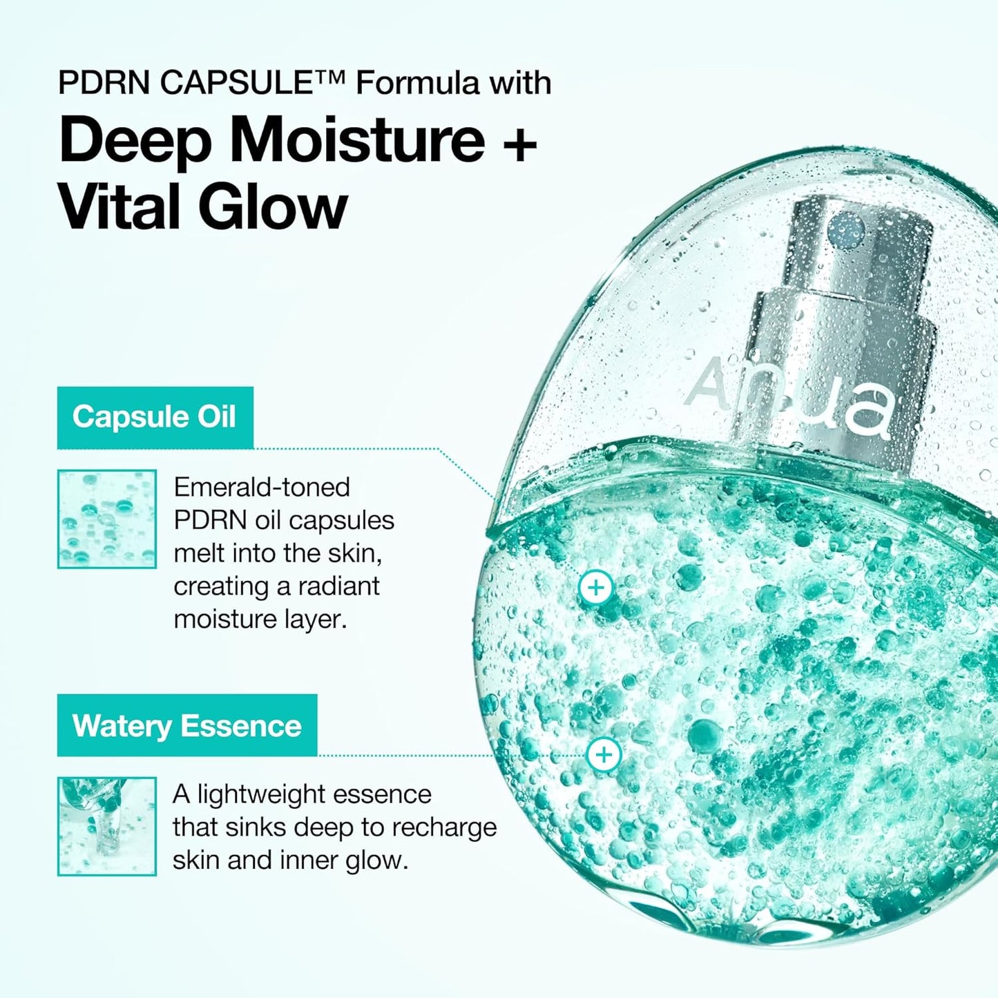 ANUA PDRN Collagen Glow Facial Serum Spray - 1.01 fl oz