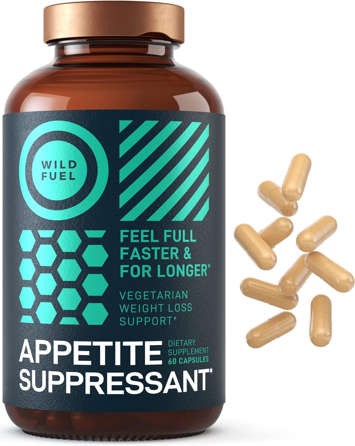 Appetite Suppressant for Weight Loss, Hunger Suppressant -60 capsules