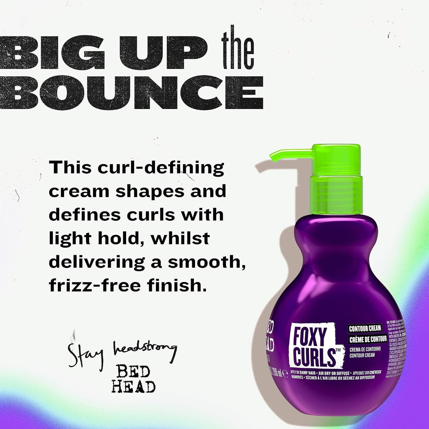 TIGI Bed Head Curl Cream, Foxy Curls 2-Pack –6.76 Oz
