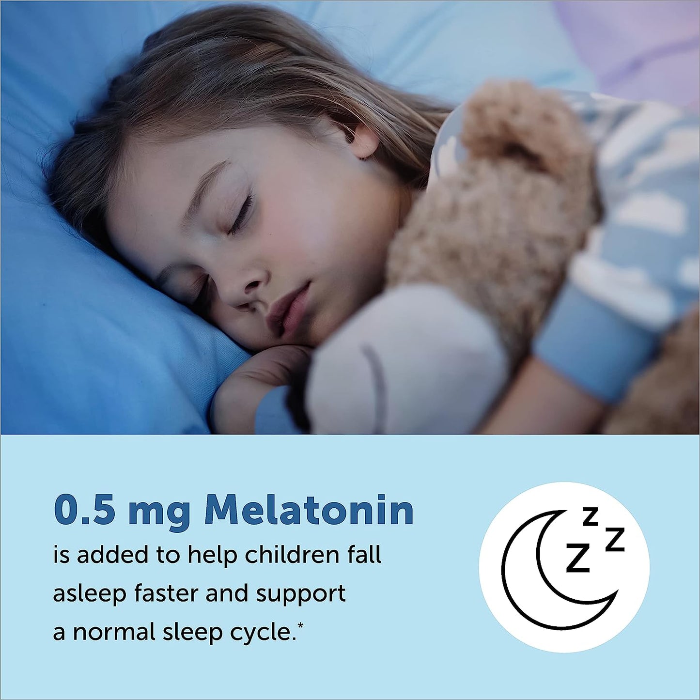 SmartyPants Kids Melatonin Gummy, Sugar Free Gummies  25 count