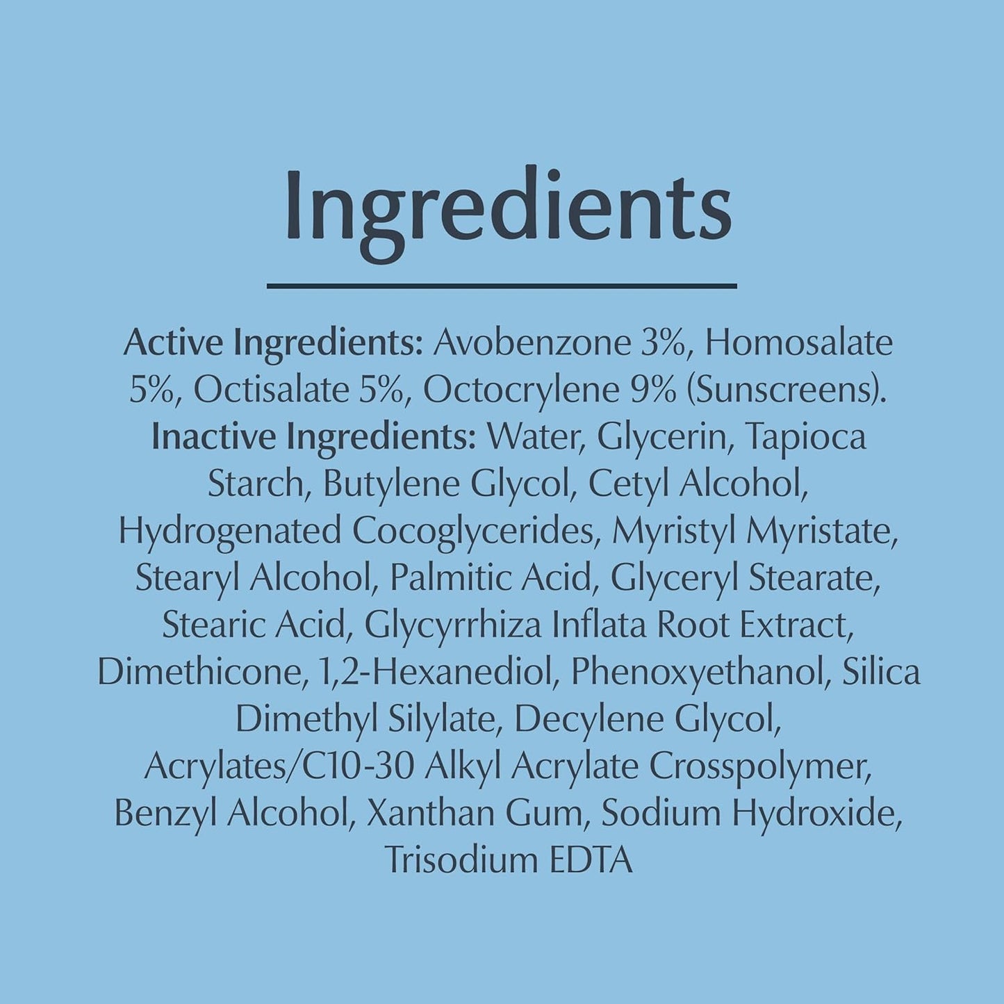 Eucerin Daily Hydration Broad Spectrum SPF 30 Sunscreen 8 Oz Tube