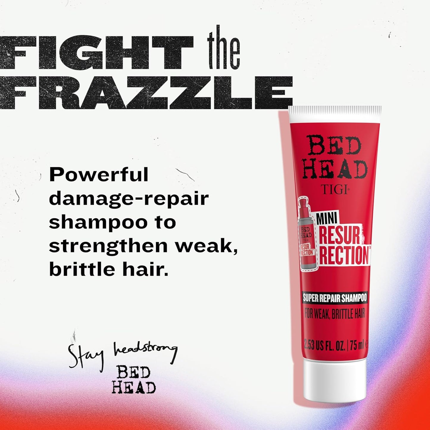 Bed Head by TIGI Resurrection Super Repair Shampoo Travel Mini – 2.53 fl oz