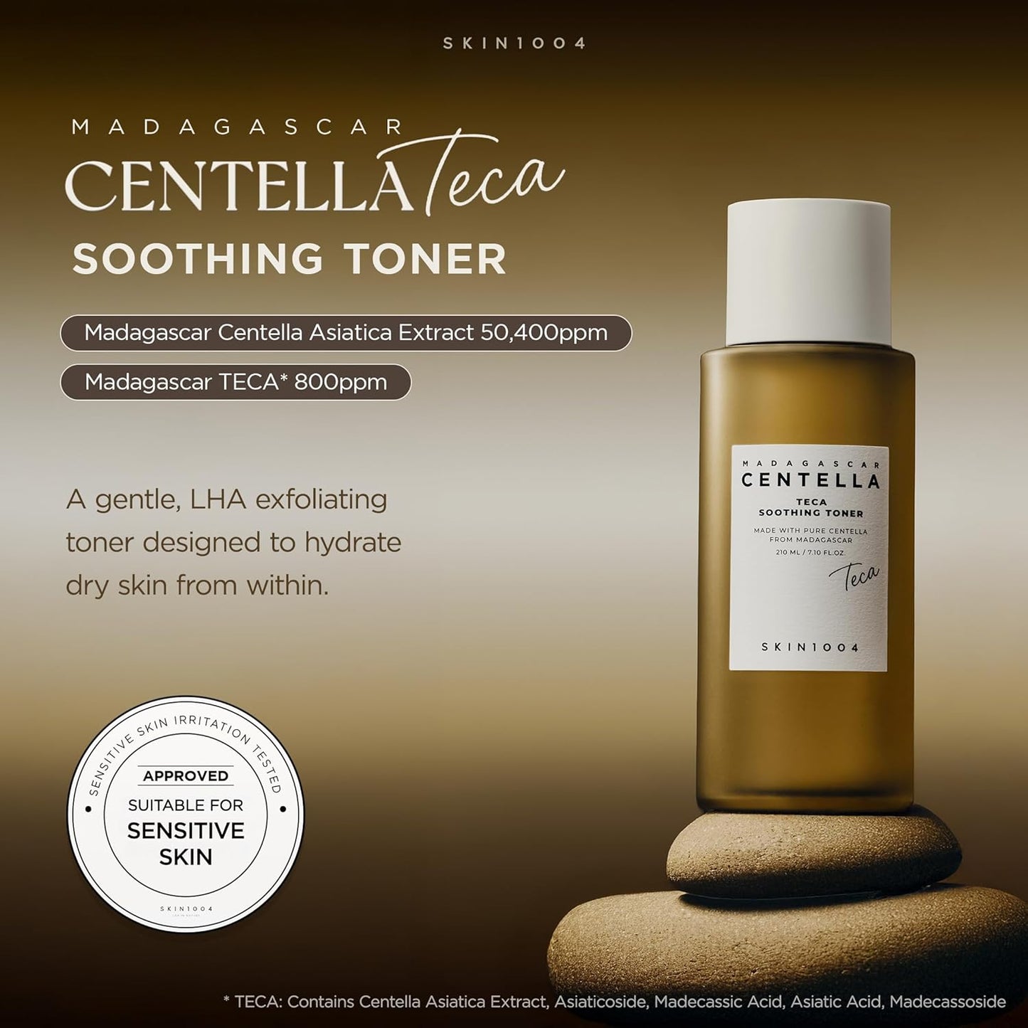 SKIN1004 Madagascar Centella TECA Soothing Toner -7.10 fl.oz