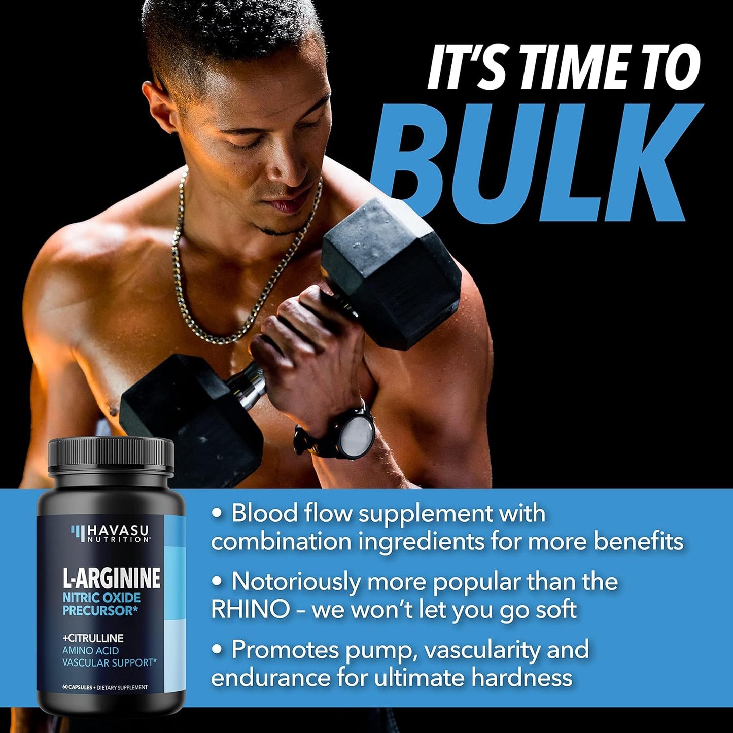 c1200mg Nitric Oxide Supplement 60 count