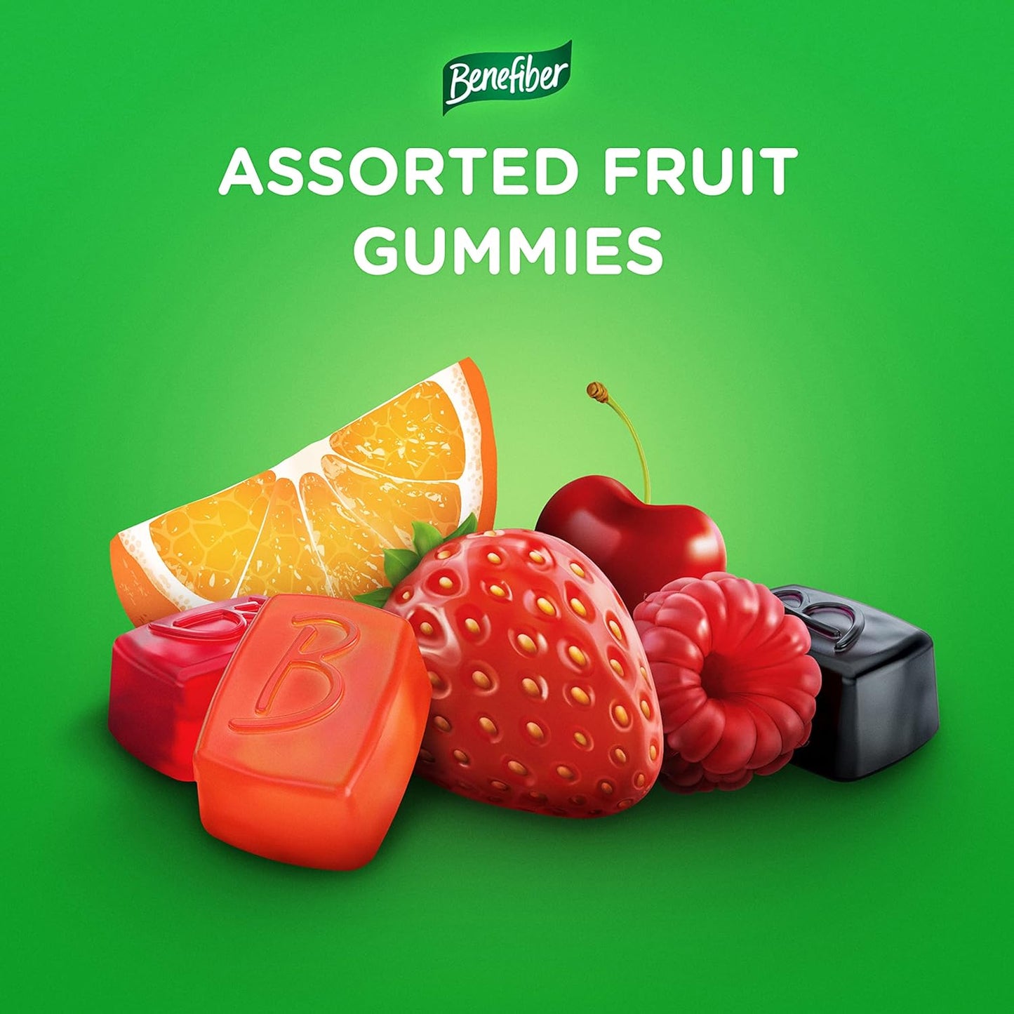 Benefiber Prebiotic Fiber Supplement Gummies 50 Count