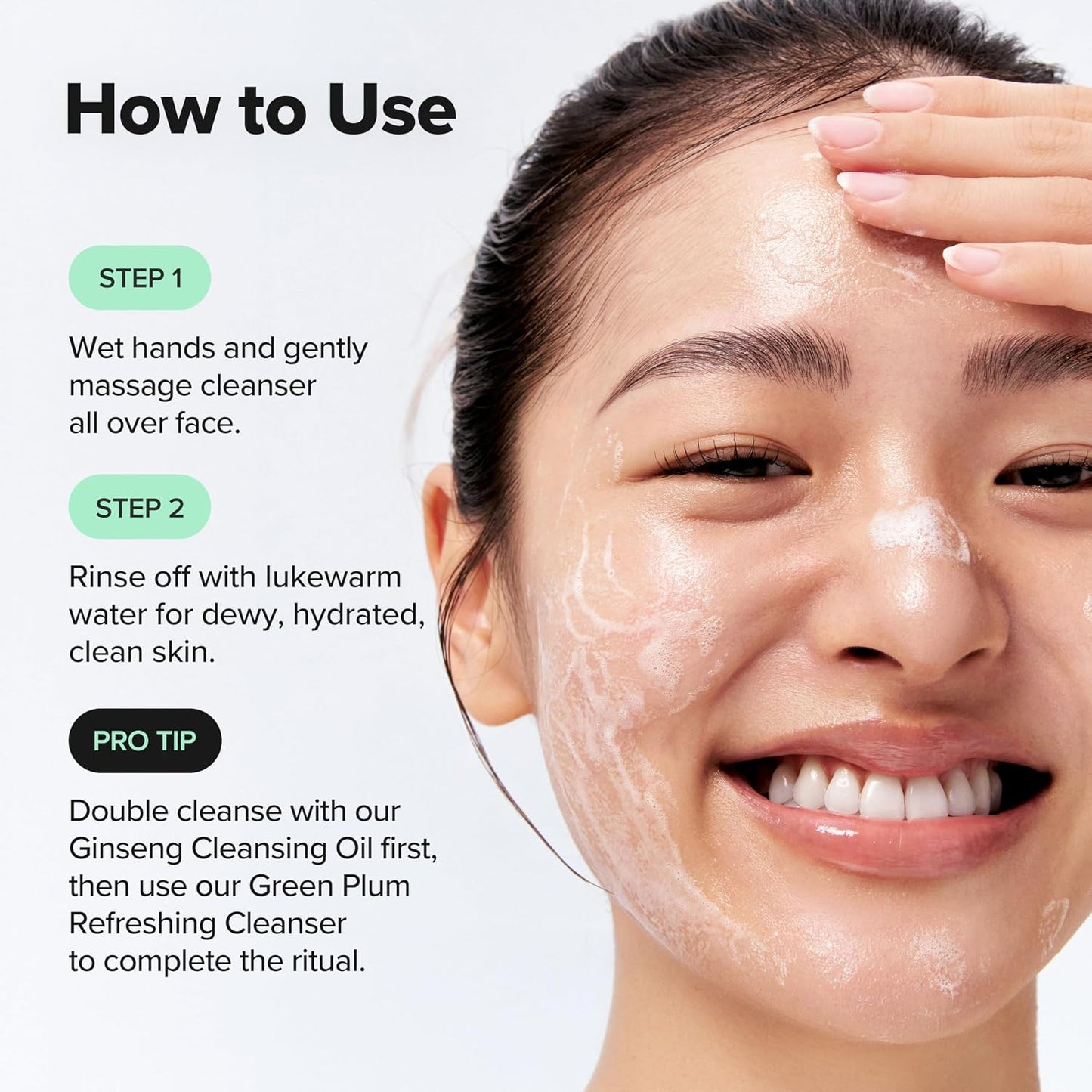Beauty of Joseon Green Plum Refreshing Cleanser Gel - 6.76 fl.oz