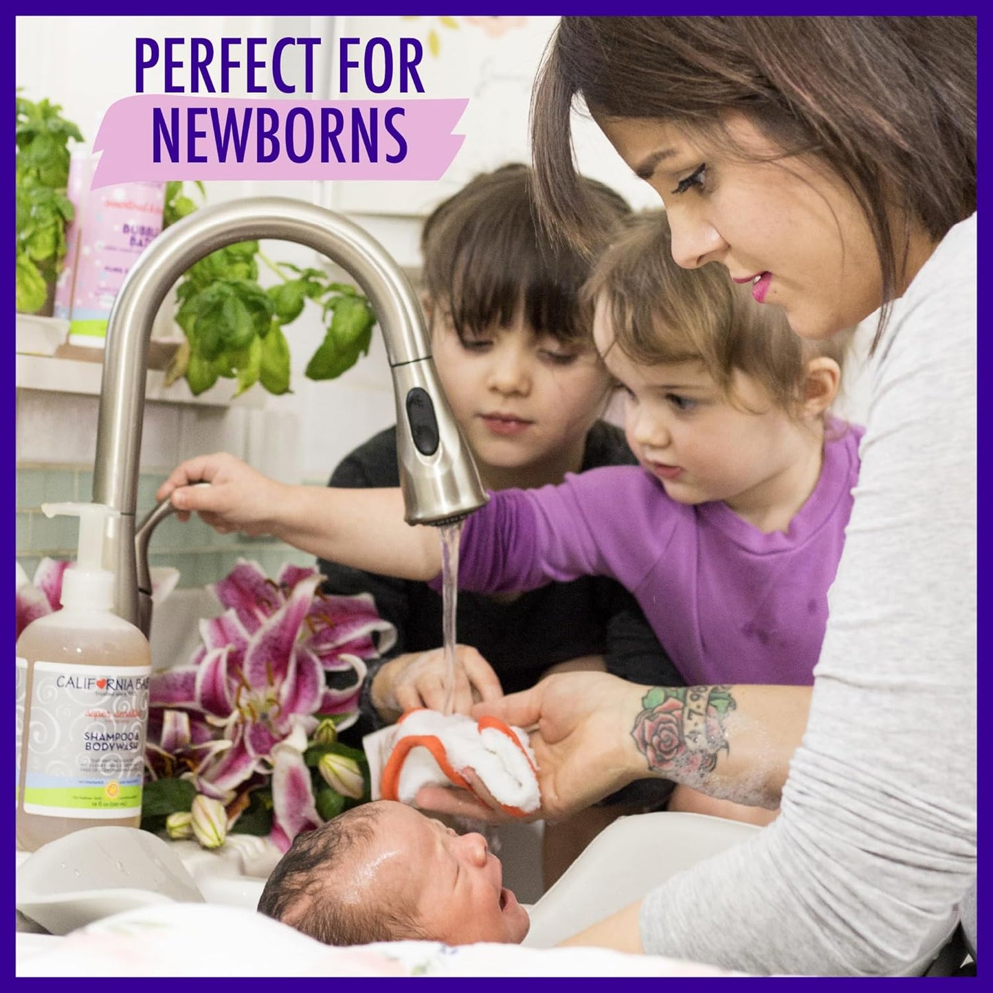 California Baby Super Sensitive Baby Shampoo and Body Wash 8.5 oz