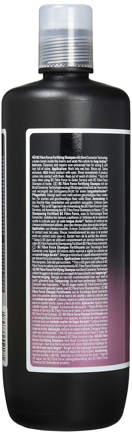 BC Bonacure FIBRE FORCE Fortifying Shampoo, 33.8-Ounce
