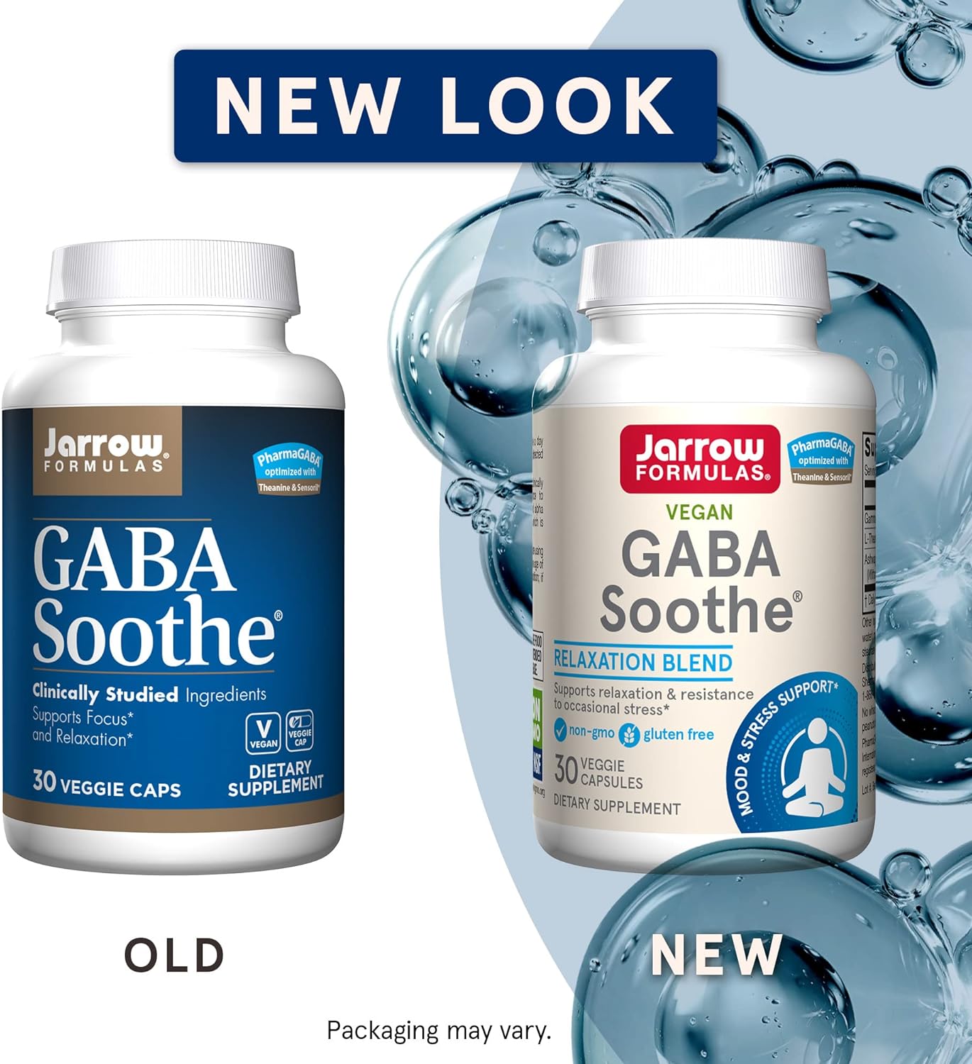 Jarrow Formulas GABA Soothe 30 Veggie Caps