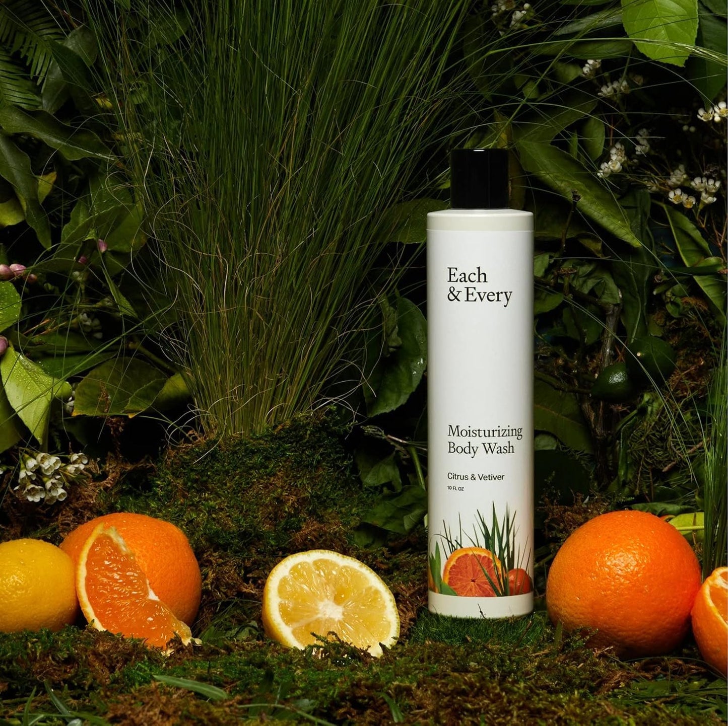 Each & Every Sensitive Skin Body Wash - Citrus & Vetiver  - 10 Fl Oz