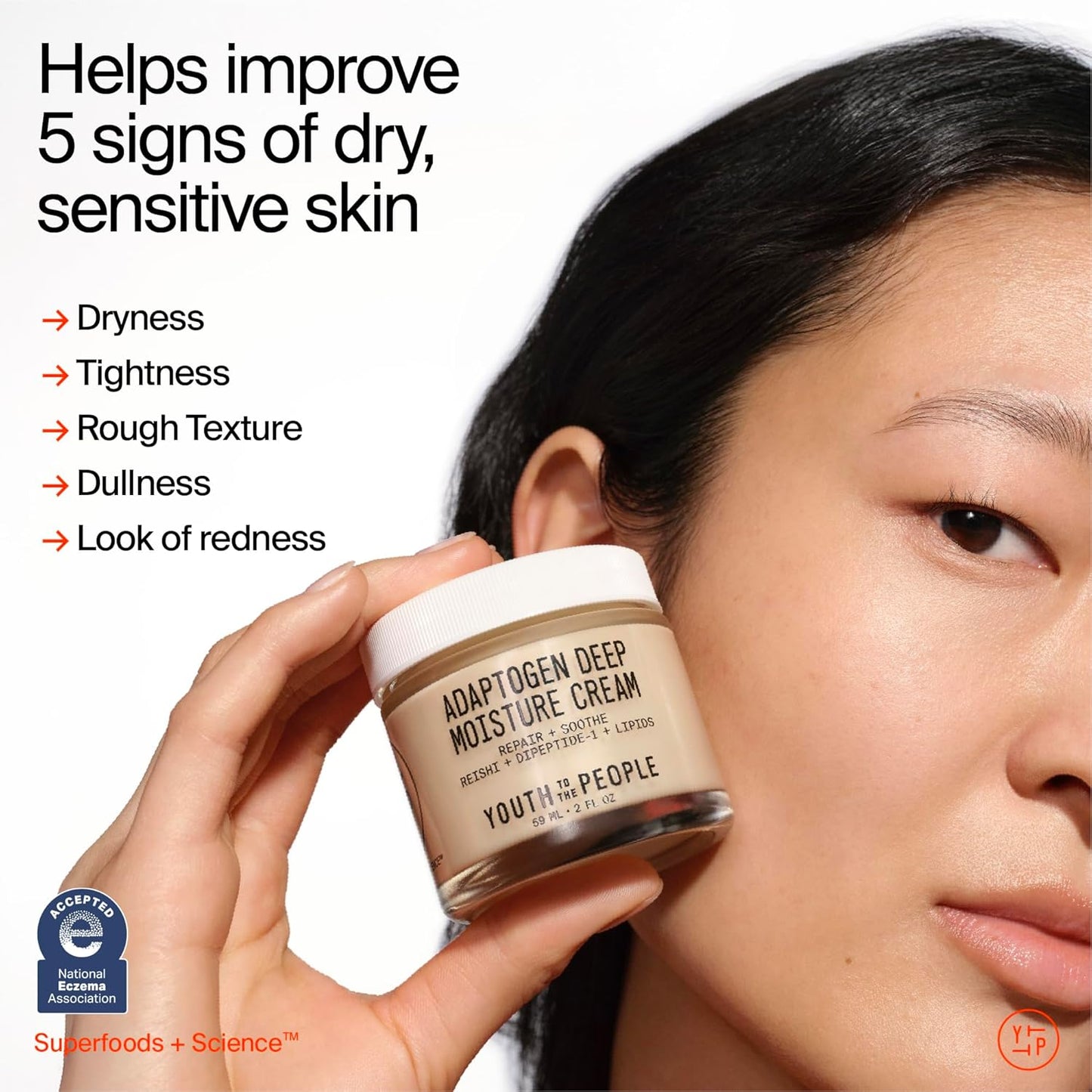 Youth To The People Adaptogen Skin Repairing Moisture Cream -2 fl oz