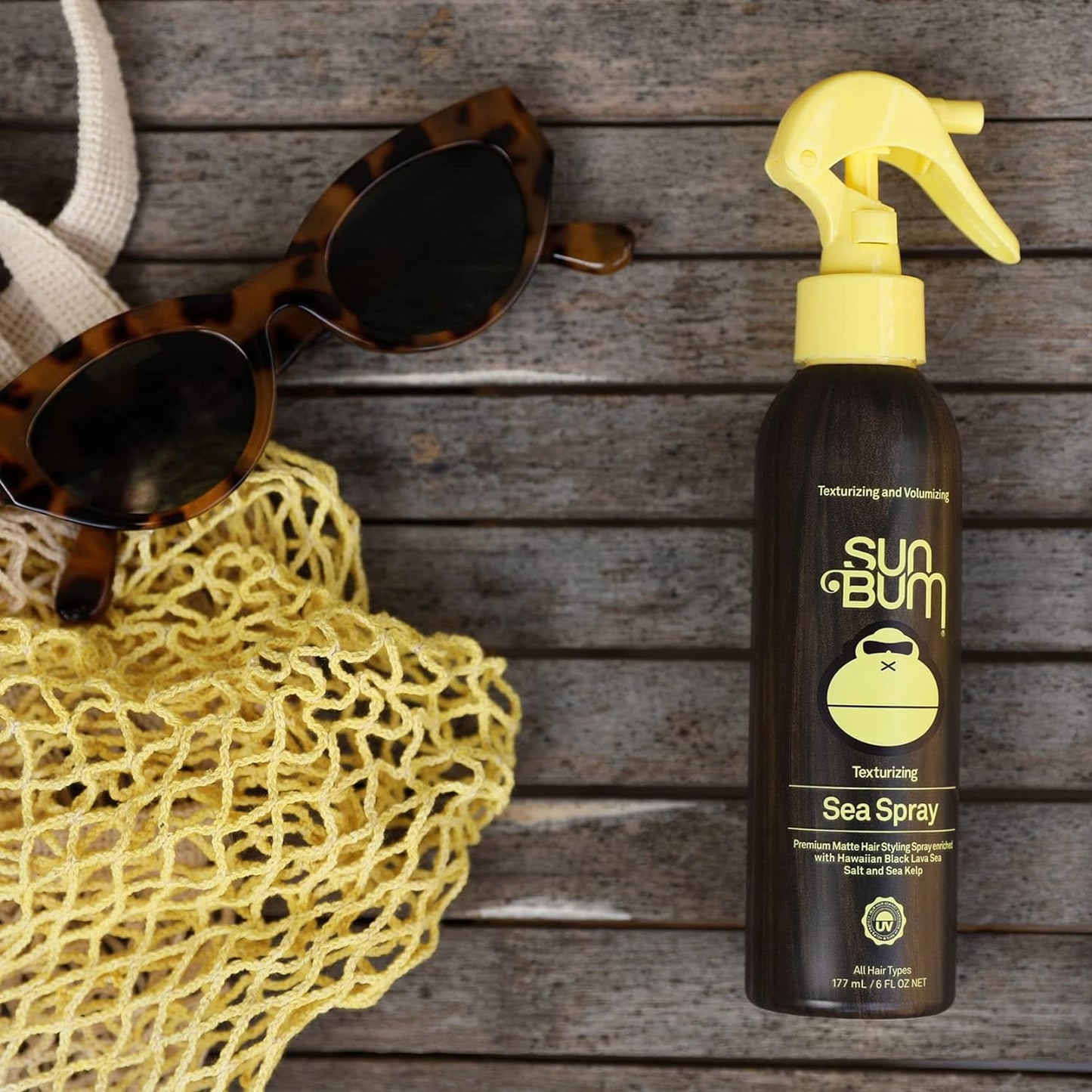 Sun Bum Sea Spray|Texturizing and Volumizing Sea Salt Spray 6 FL OZ