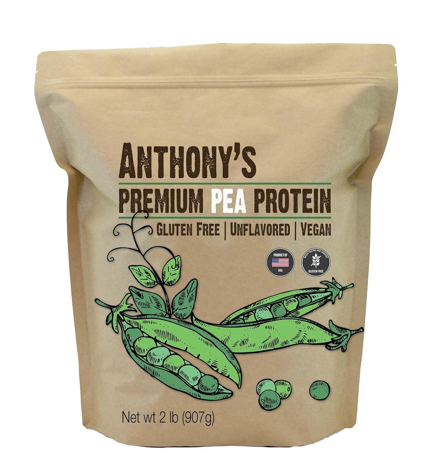Anthony's Premium Pea Protein, 2 lb