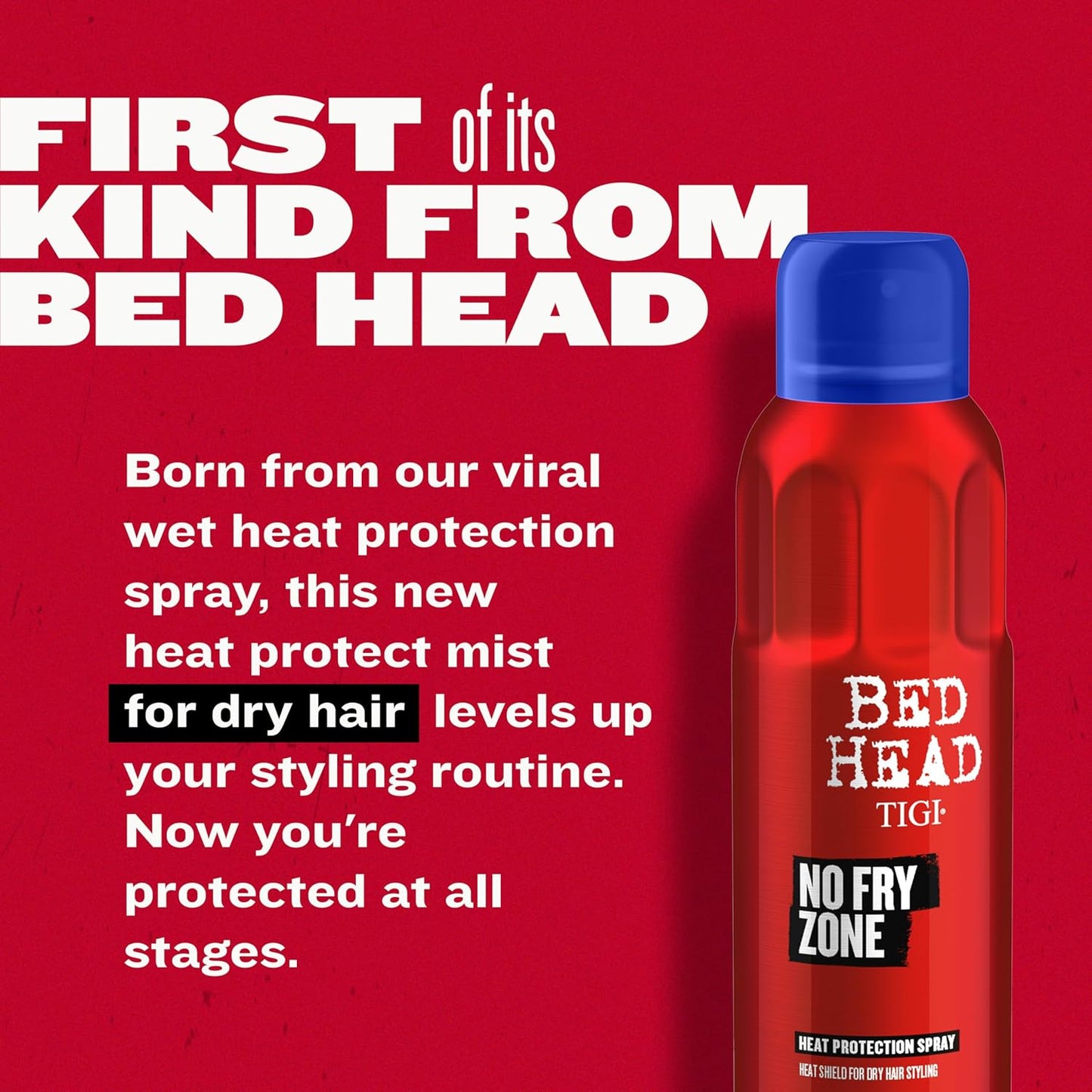 Bed Head by TIGI No Fry Zone Dry Heat Protectant Mist - 4.5 oz