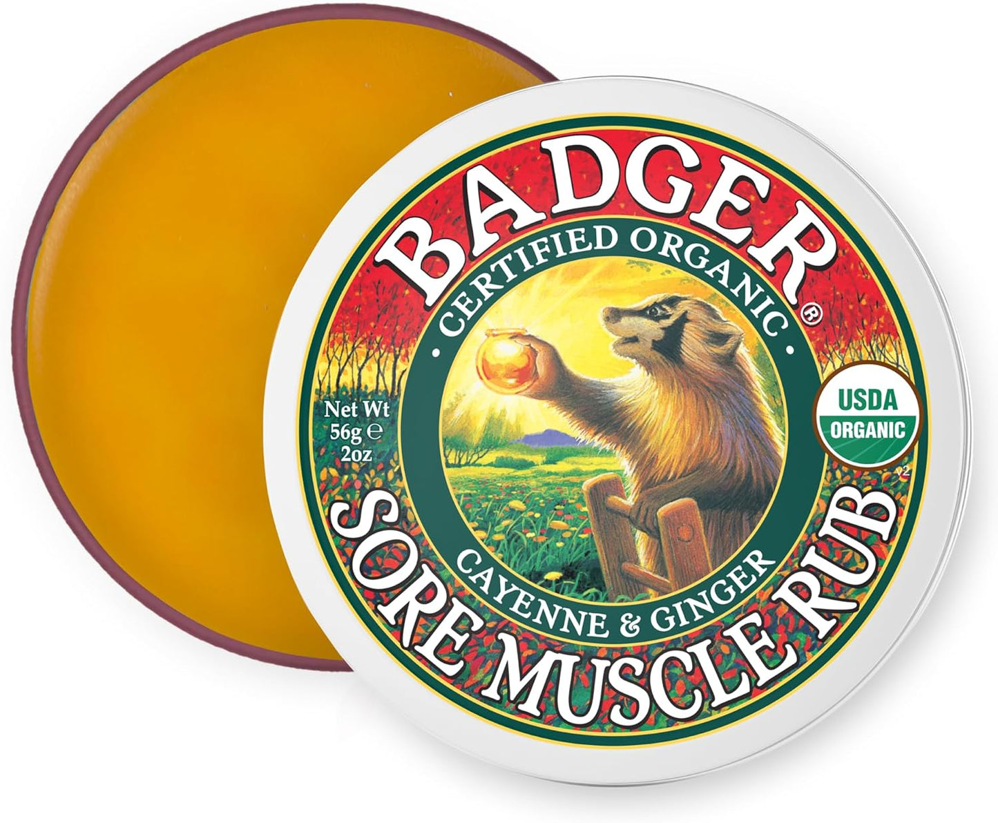 Badger Balm, Sore Muscle Rub - 2 oz